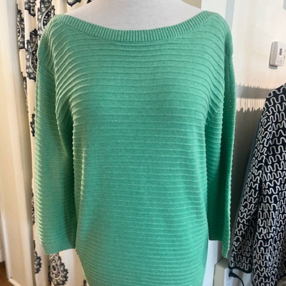 Marble Sweater in Light Green
